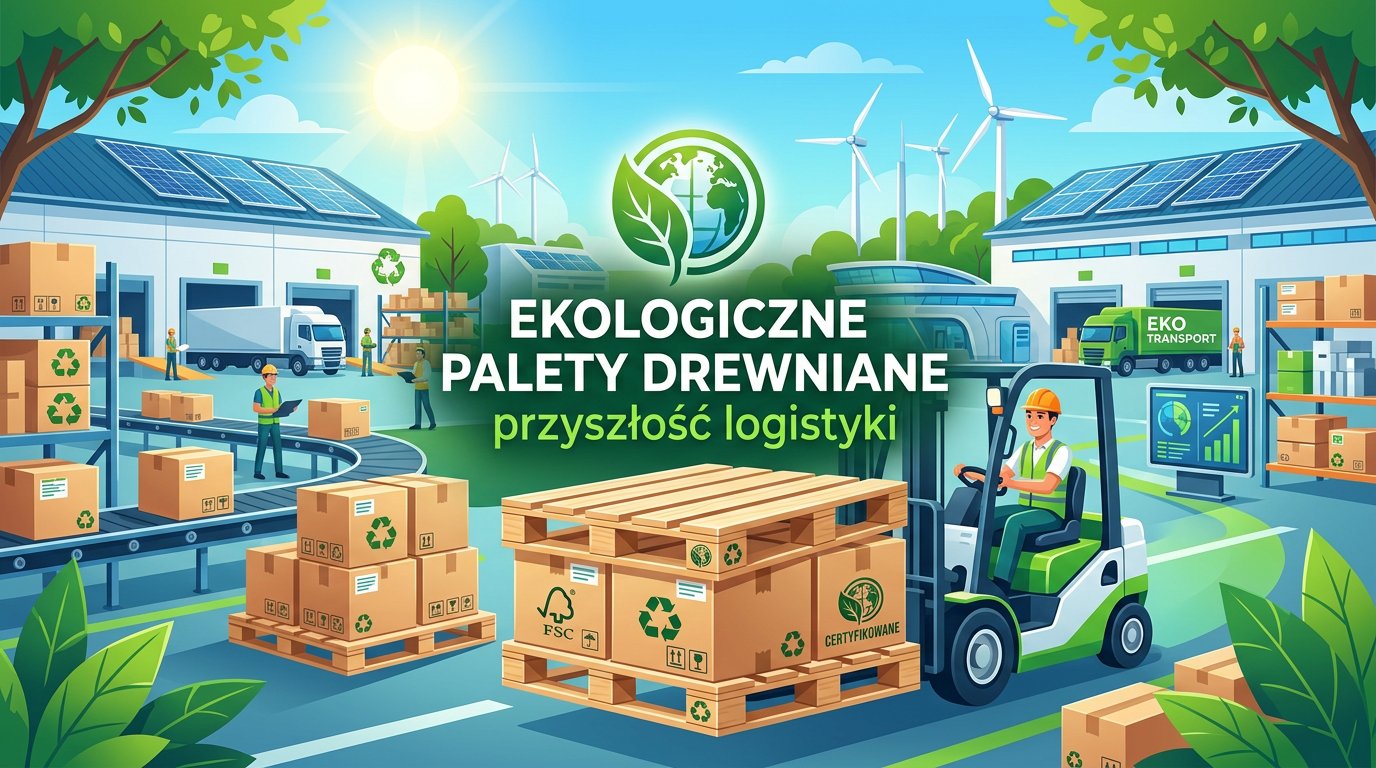 Ekologiczne palety drewniane – przyszłość logistyki